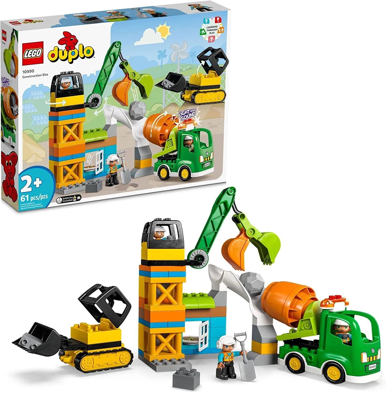 Building blocks for making musical instruments replicas LEGO DUPLO 10990 Construction Site Building blocks for making musical instruments replicas LEGO DUPLO 10990 Construction Site