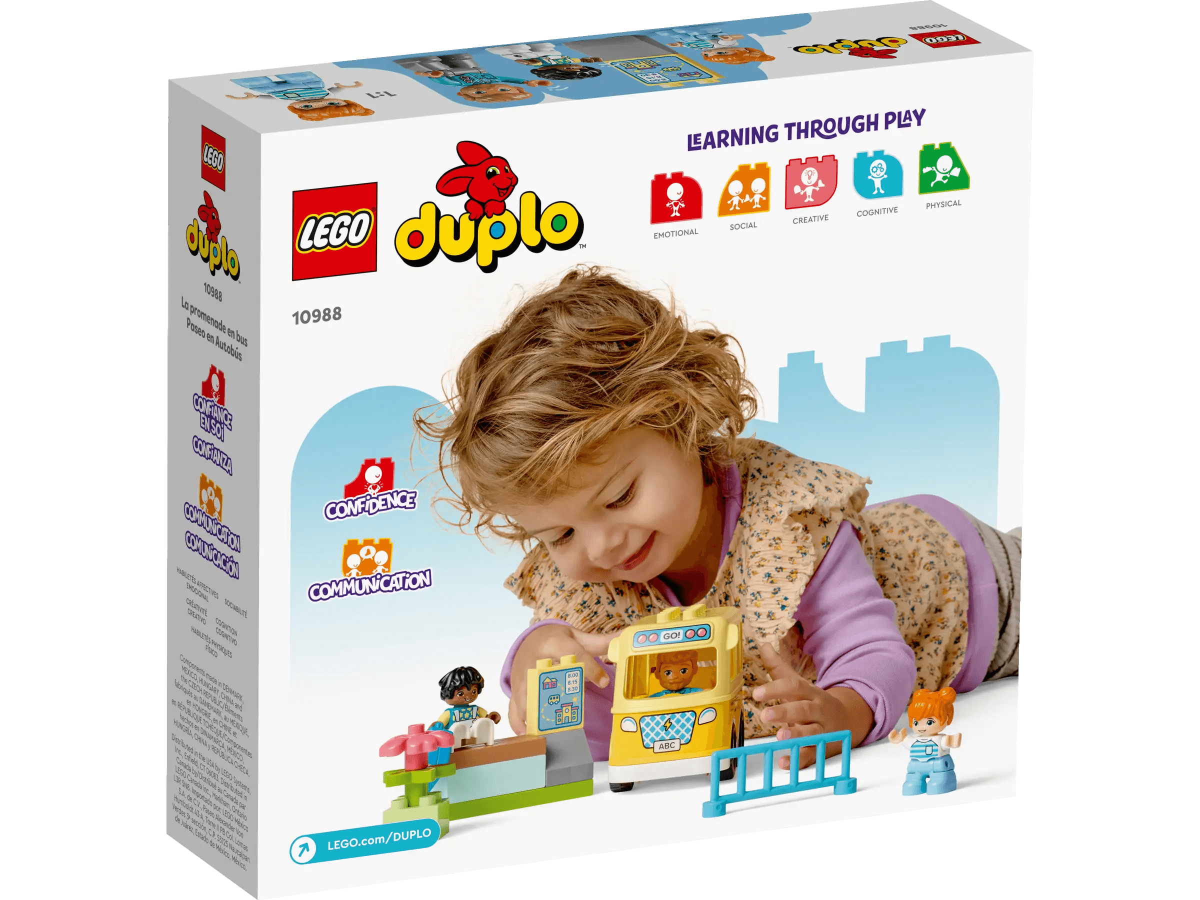 Building blocks for sensory play with different textures LEGO DUPLO 10988 The Bus Ride Building blocks for sensory play with different textures LEGO DUPLO 10988 The Bus Ride
