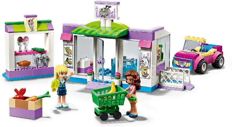 Building blocks for making superhero - lair models LEGO FRIENDS 41362 Heartlake City Supermarket Grocery Store Building blocks for making superhero - lair models LEGO FRIENDS 41362 Heartlake City Supermarket Grocery Store