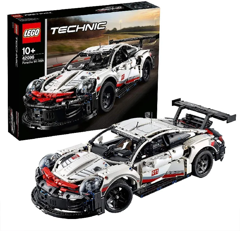 Building blocks for making airport models​ LEGO TECHNIC 42096 Porsche 911 RSR