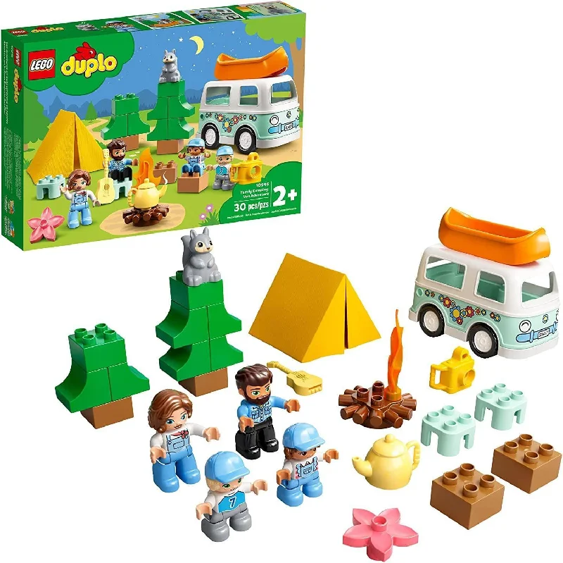 Beach - themed building blocks for summer fun LEGO 10946 Duplo Family Camping Van Adventure Beach - themed building blocks for summer fun LEGO 10946 Duplo Family Camping Van Adventure