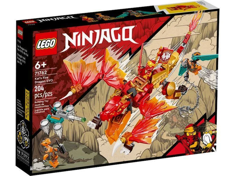 3D - printed building blocks with unique shapes LEGO NINJAGO 71762 Kai’s Fire Dragon EVO 3D - printed building blocks with unique shapes LEGO NINJAGO 71762 Kai’s Fire Dragon EVO
