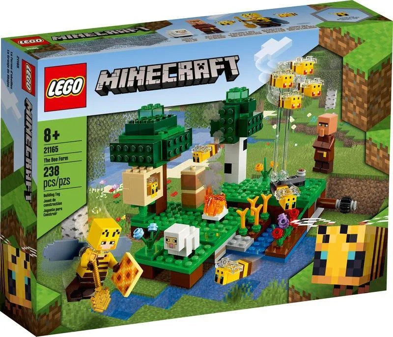 Building blocks for making pergola models​ LEGO MINECRAFT 21165 Minecraft Bee Farm