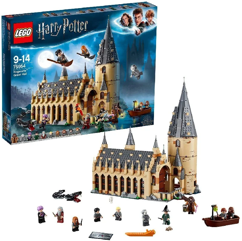 Building blocks for making hotel models LEGO HARRY POTTER 75954 Hogwarts Great Hall Castle Building blocks for making hotel models LEGO HARRY POTTER 75954 Hogwarts Great Hall Castle