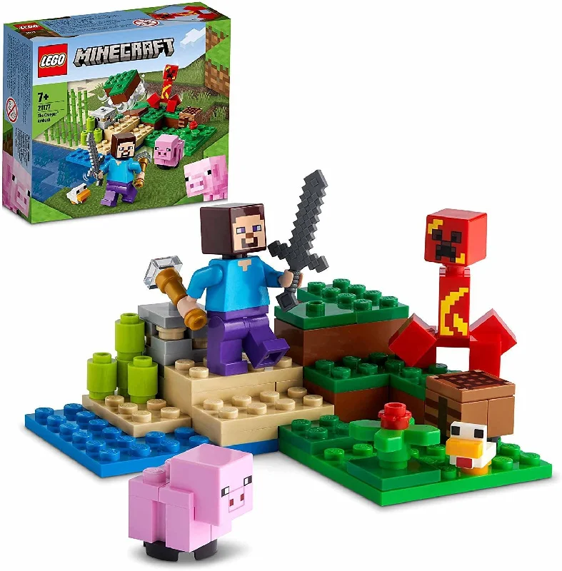 Building blocks for making pergola models LEGO 21177 Minecraft The Creeper Ambush Building Set Building blocks for making pergola models LEGO 21177 Minecraft The Creeper Ambush Building Set