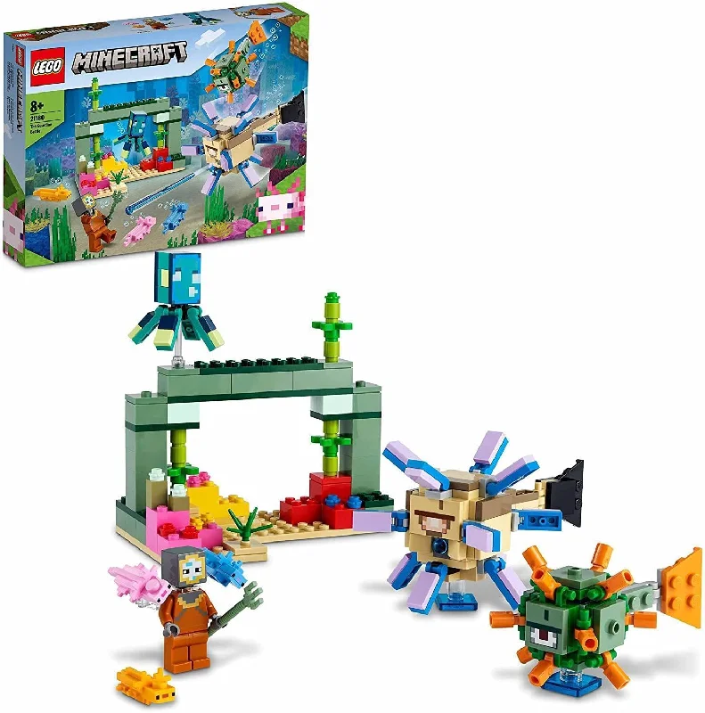 Building blocks made of recycled materials for environmental awareness LEGO 21180 Minecraft The Guardian Battle Set Building blocks made of recycled materials for environmental awareness LEGO 21180 Minecraft The Guardian Battle Set