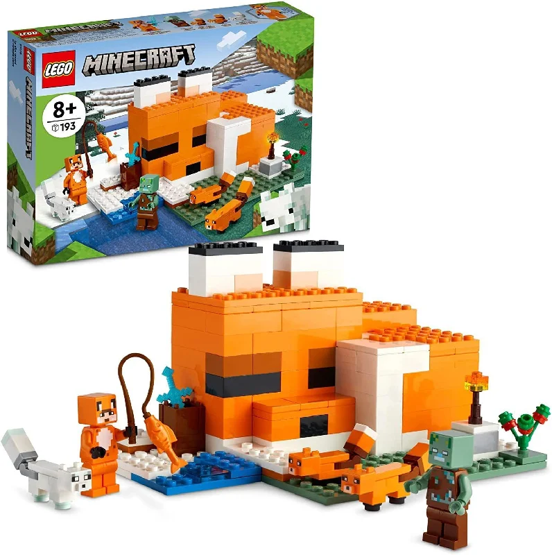 Building blocks for making gazebo models​ LEGO MINECRAFT 21178 - The Fox Lodge