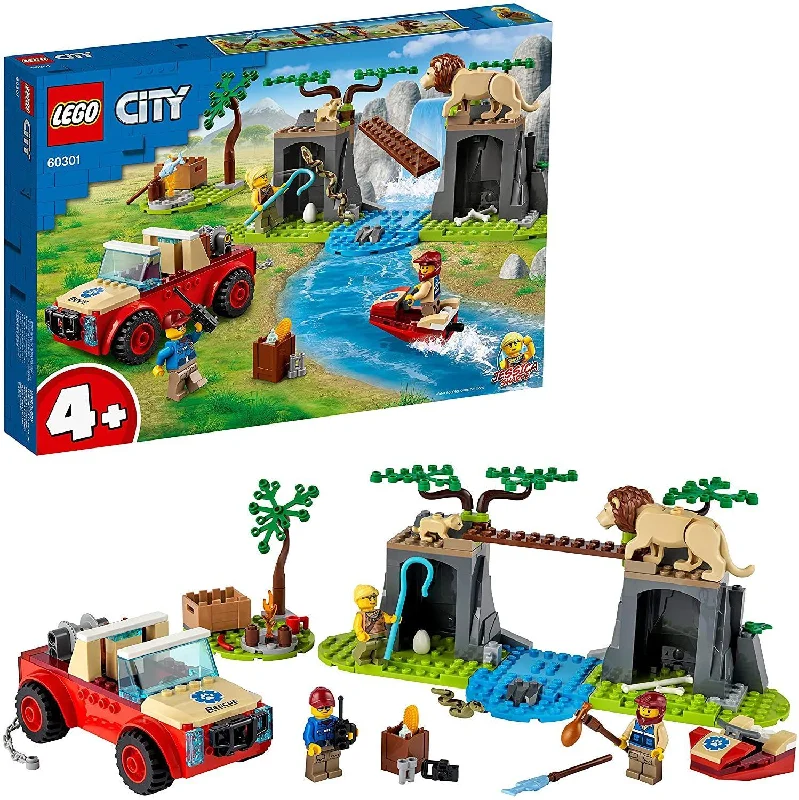Building blocks for making architectural models LEGO CITY 60301 Wildlife Rescue Off-Roader Building blocks for making architectural models LEGO CITY 60301 Wildlife Rescue Off-Roader