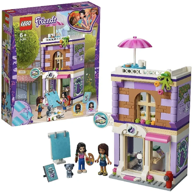 Building blocks for making circus - themed structures LEGO FRIENDS 41365 Emma's Art Studio Playset Building blocks for making circus - themed structures LEGO FRIENDS 41365 Emma's Art Studio Playset
