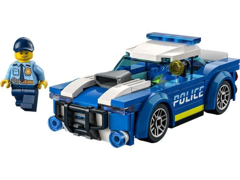 Interlocking foam building blocks for safe and soft construction LEGO 60312 Police Car Interlocking foam building blocks for safe and soft construction LEGO 60312 Police Car