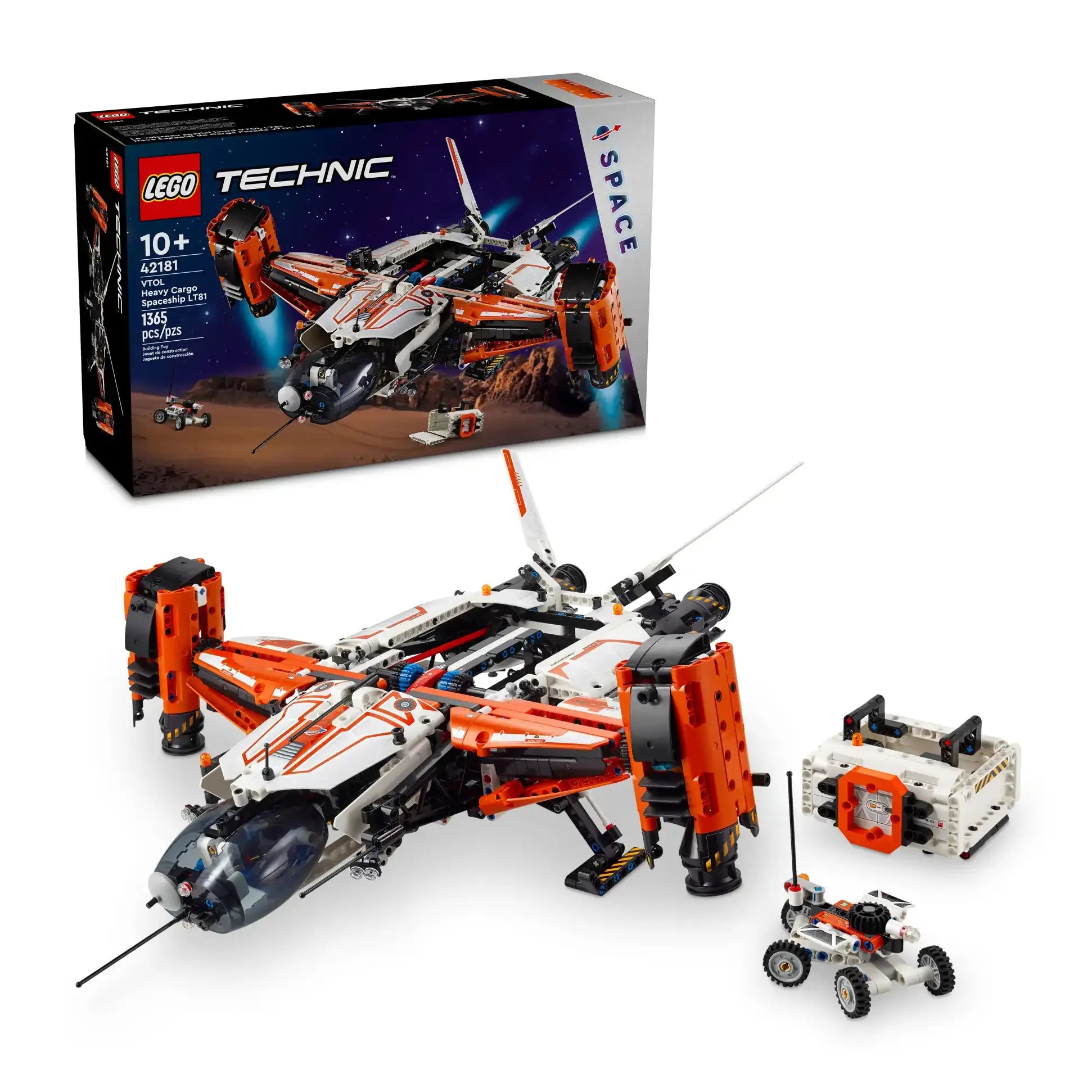 Building blocks sets for group activities in classrooms LEGO TECHNIC 42181 VTOL Heavy Cargo Spaceship LT81 Building blocks sets for group activities in classrooms LEGO TECHNIC 42181 VTOL Heavy Cargo Spaceship LT81