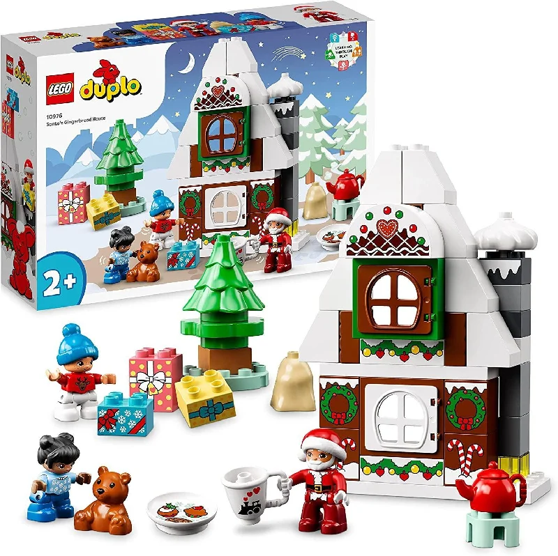 Christmas - themed building blocks for holiday play LEGO DUPLO 10976 Santa's Gingerbread House Christmas - themed building blocks for holiday play LEGO DUPLO 10976 Santa's Gingerbread House