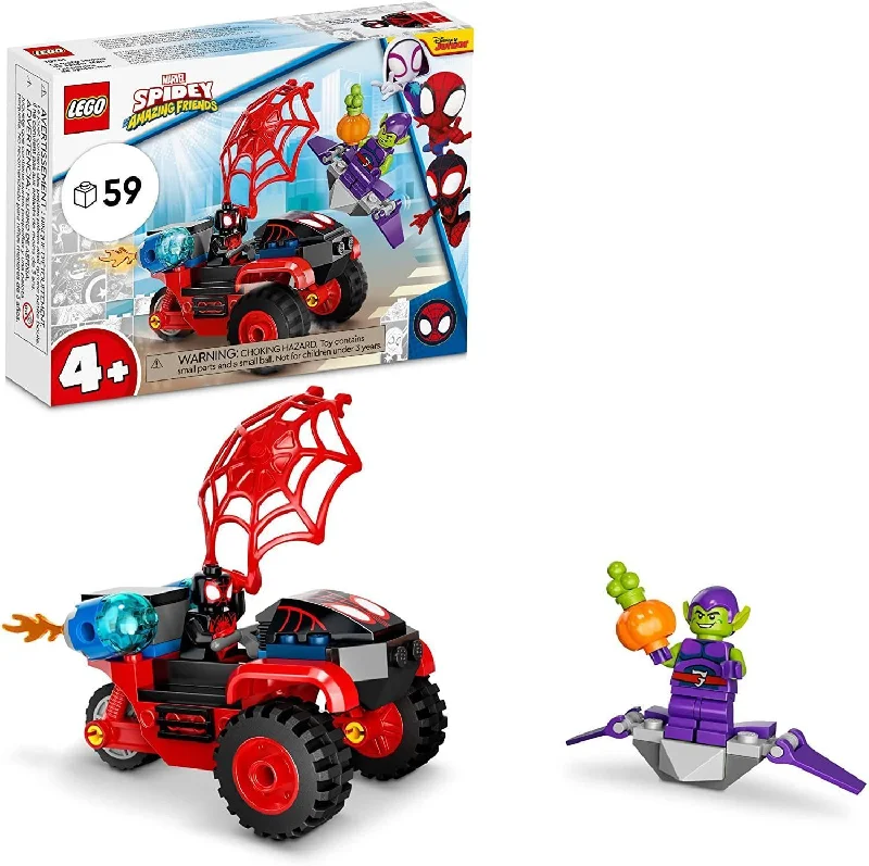 Building blocks for making castle - tower models LEGO SPIDER-MAN 10781 - Miles Morales: Spider-Man’s Techno Trike Building blocks for making castle - tower models LEGO SPIDER-MAN 10781 - Miles Morales: Spider-Man’s Techno Trike
