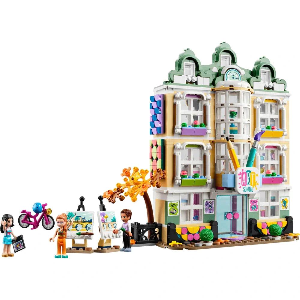 Building blocks for making zoo models LEGO FRIENDS 41711 Emma's Art School House with DOTS Set Building blocks for making zoo models LEGO FRIENDS 41711 Emma's Art School House with DOTS Set