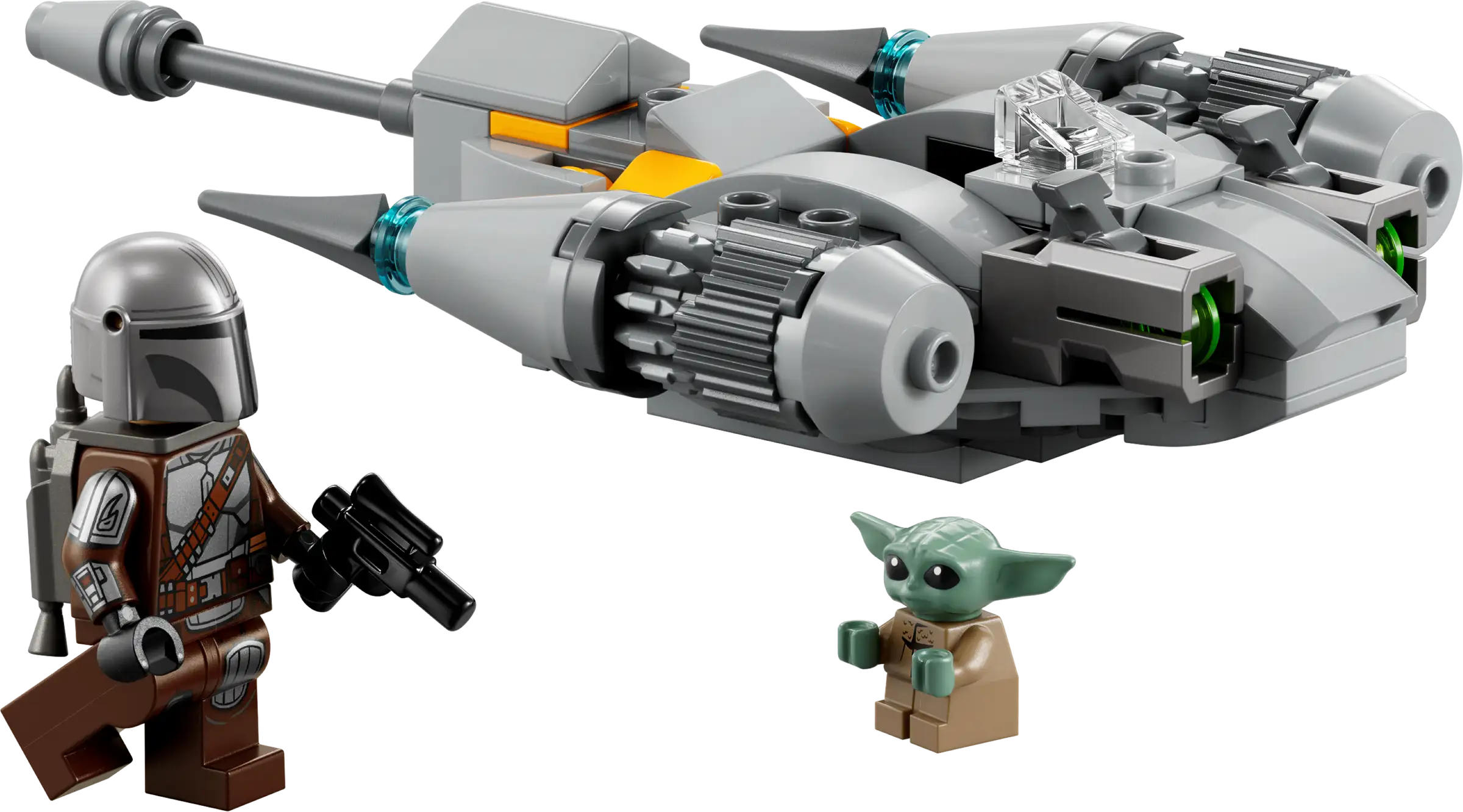 Jumbo building blocks for easy grasping by small hands LEGO STAR WARS 75363 The Mandalorian N-1 Starfighter™ Microfighter Jumbo building blocks for easy grasping by small hands LEGO STAR WARS 75363 The Mandalorian N-1 Starfighter™ Microfighter