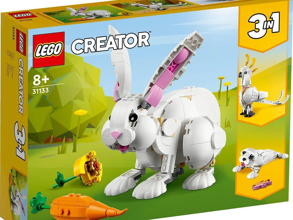 Building blocks for making jungle - themed structures LEGO CREATOR 3in1 31133 White Rabbit Building blocks for making jungle - themed structures LEGO CREATOR 3in1 31133 White Rabbit