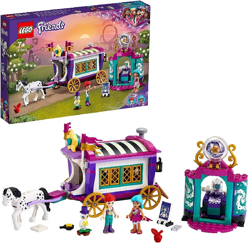 Transparent building blocks for creating see - through structures LEGO FRIENDS 41688 Magical Caravan Horse Set Transparent building blocks for creating see - through structures LEGO FRIENDS 41688 Magical Caravan Horse Set