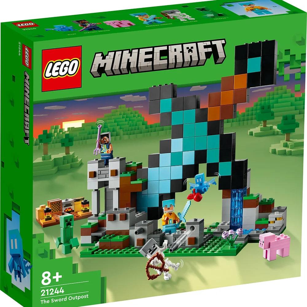 Building blocks for making garden and landscape models LEGO MINECRAFT 21244 The Sword Outpost Building blocks for making garden and landscape models LEGO MINECRAFT 21244 The Sword Outpost