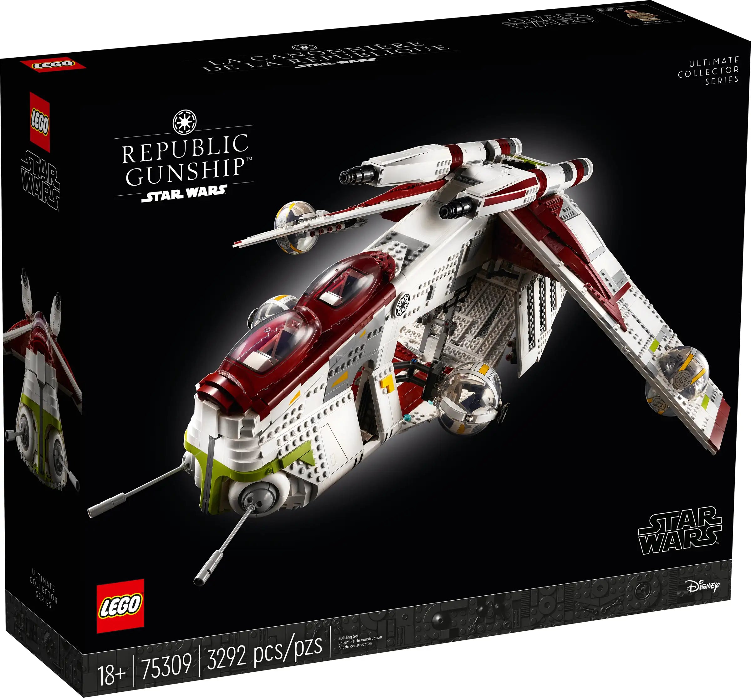 Building blocks for creating dinosaur habitats LEGO STAR WARS 75309 Republic Gunship™ Building blocks for creating dinosaur habitats LEGO STAR WARS 75309 Republic Gunship™