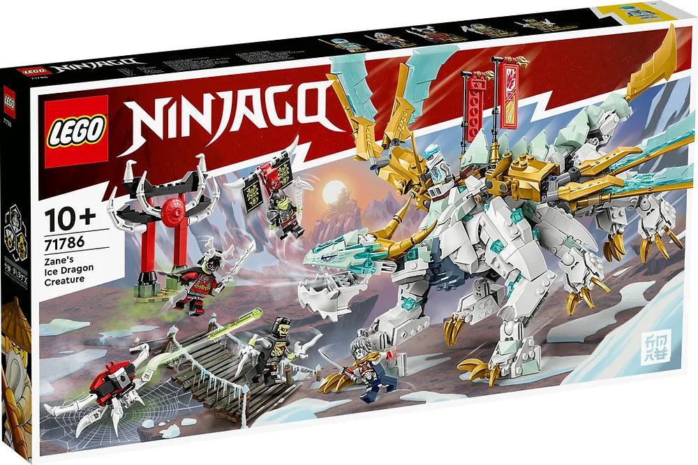 Building blocks for making playground - equipment models LEGO NINJAGO 71786 Zane's Ice Dragon Creature Building blocks for making playground - equipment models LEGO NINJAGO 71786 Zane's Ice Dragon Creature