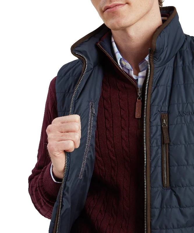 Brora Gilet - Navy