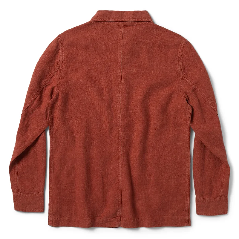 The Ojai Jacket in Rust Hemp