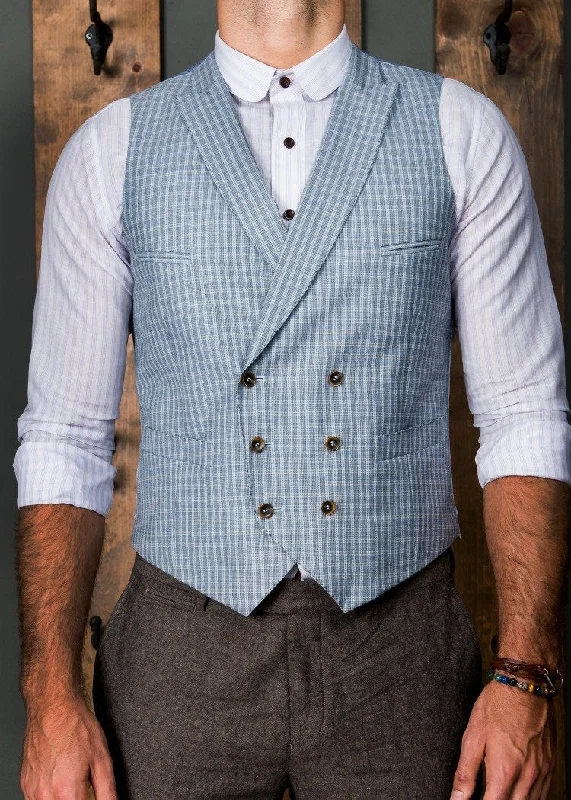 3x6 Peak Lapel Vest