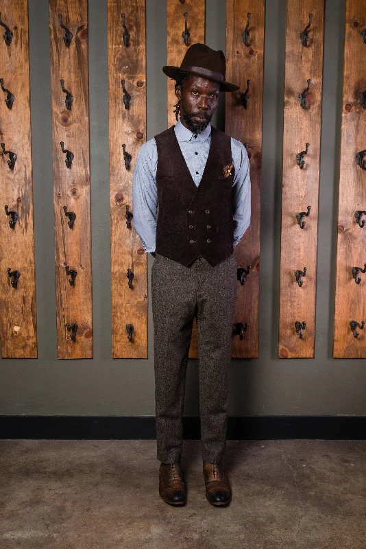 3x6 Double Breasted Corduroy Waistcoat