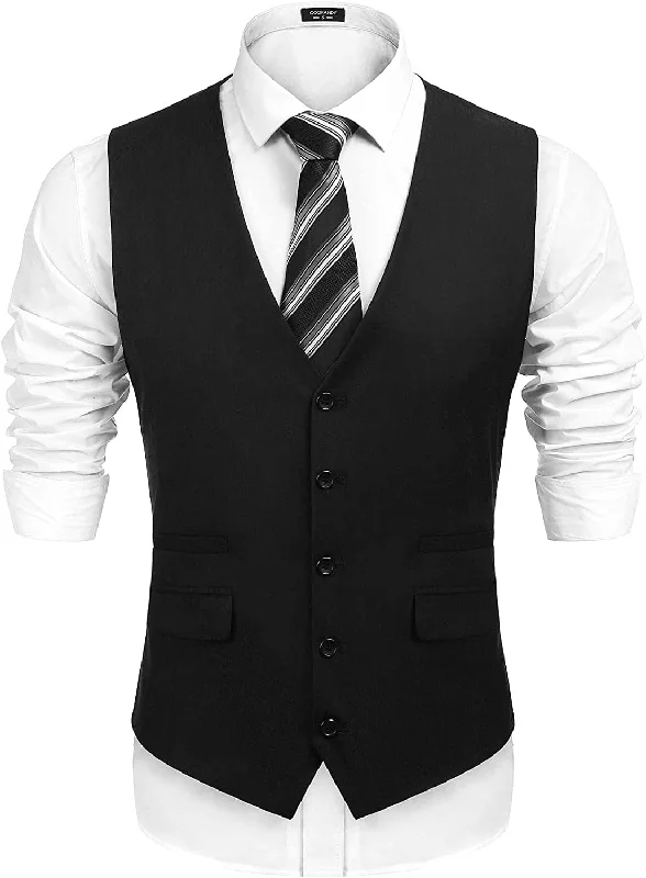 Slim Fit Business Suit Vest (US Only)