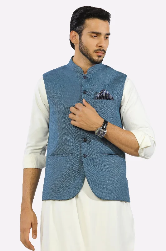 Light Blue Waistcoat