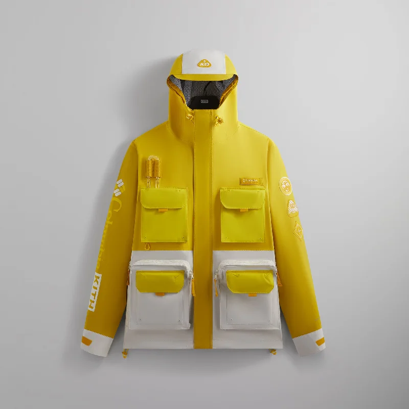 Kith for Columbia Madison Jacket - Deep Yellow