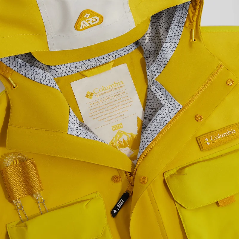 Kith for Columbia Madison Jacket - Deep Yellow