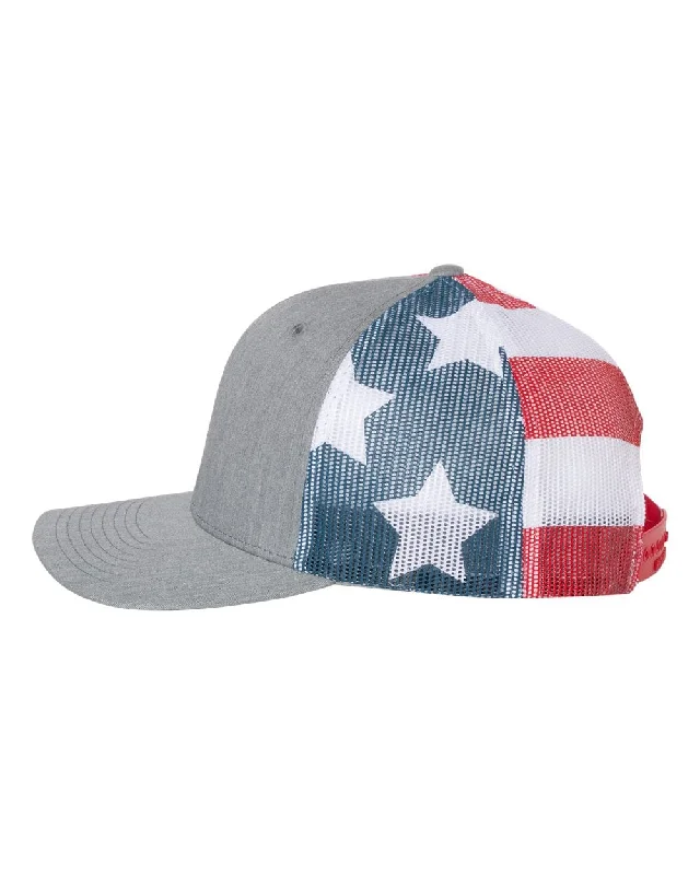 One Size / Heather Grey/Stars & Stripes