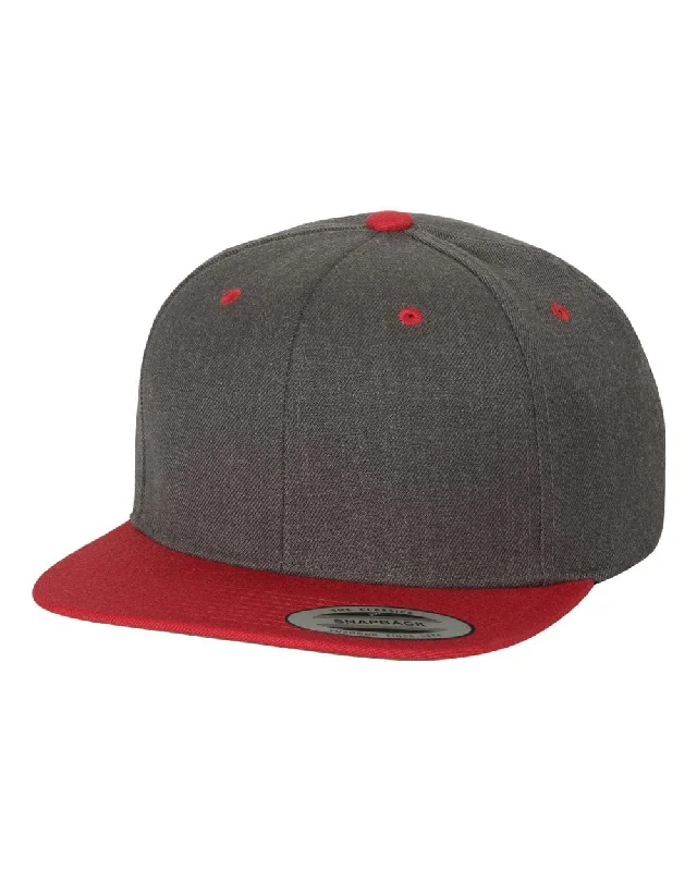 Adjustable / Dark Heather/Red