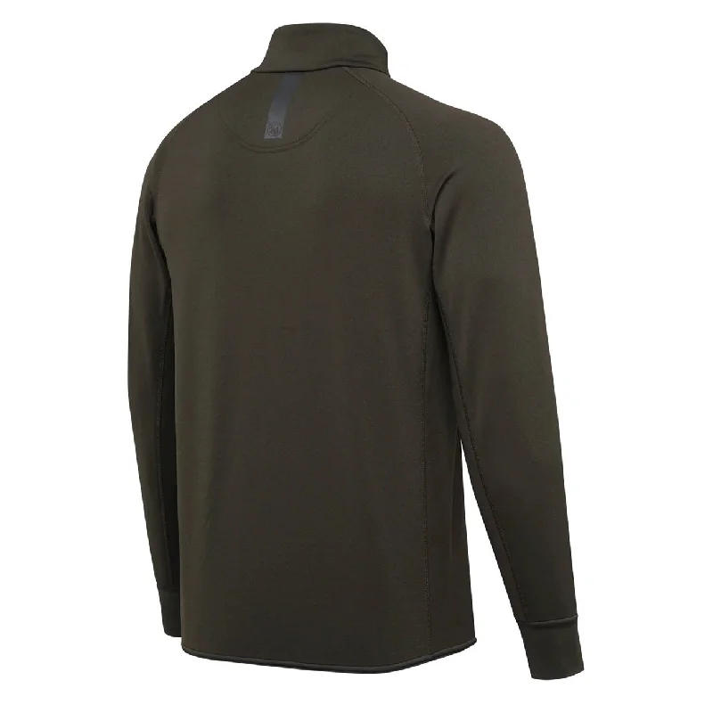 Beretta Stretch Tech Half Zip Fleece Green Moss