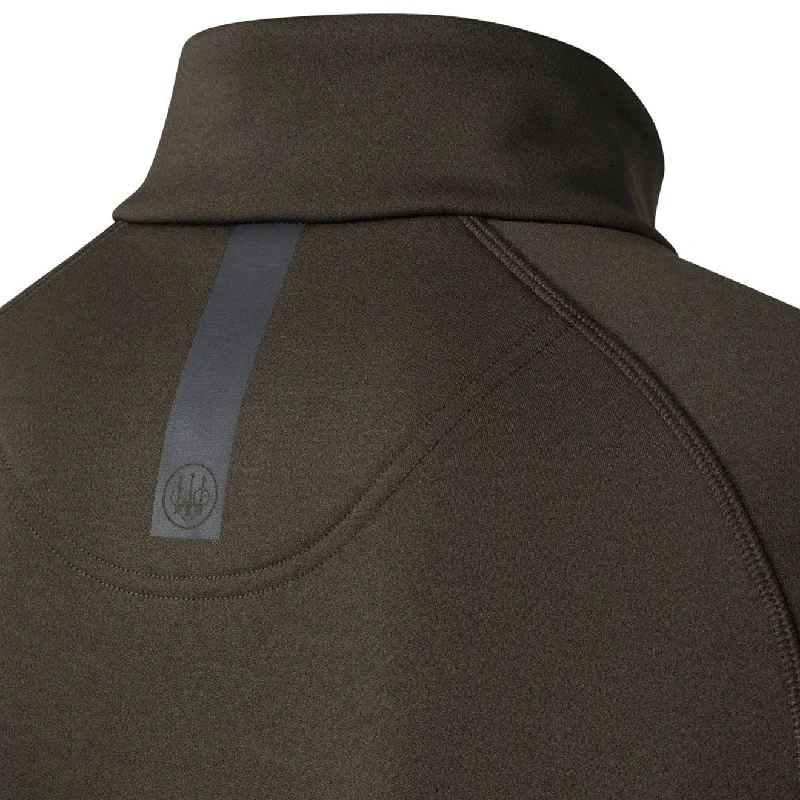 Beretta Stretch Tech Half Zip Fleece Green Moss