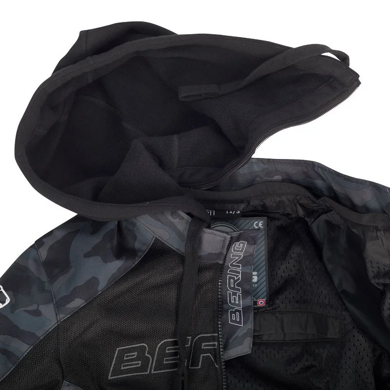 BLOUSON BERING LADY SPIRIT NOIR CAMO