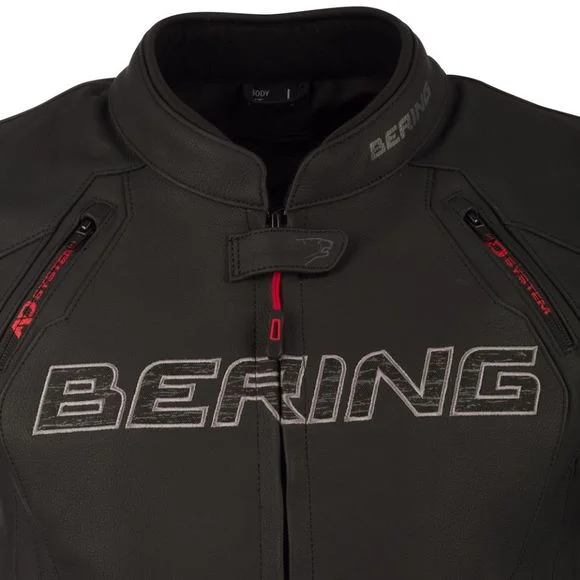 BLOUSON CUIR BERING ATOMIC NOIR