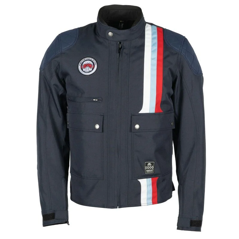 BLOUSON HELSTONS HAMILTON BLEU