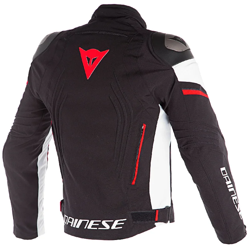 BLOUSON DAINESE RACING 3 D-DRY NOIR BLANC ROUGE FLUO