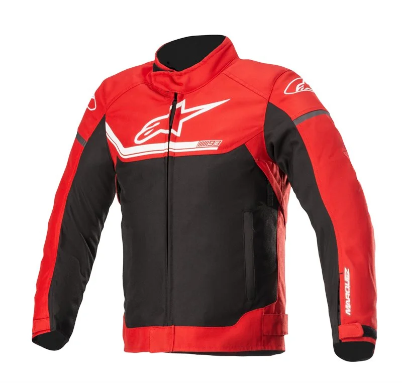 BLOUSON KID ALPINESTARS MM93 AUSTIN WATERPROOF ROUGE NOIR