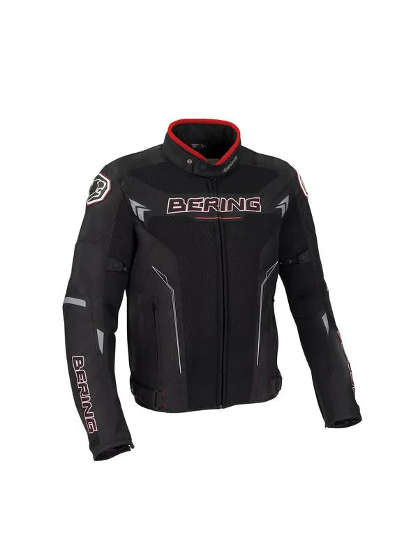 BLOUSON BERING MISTRAL NOIR ROUGE