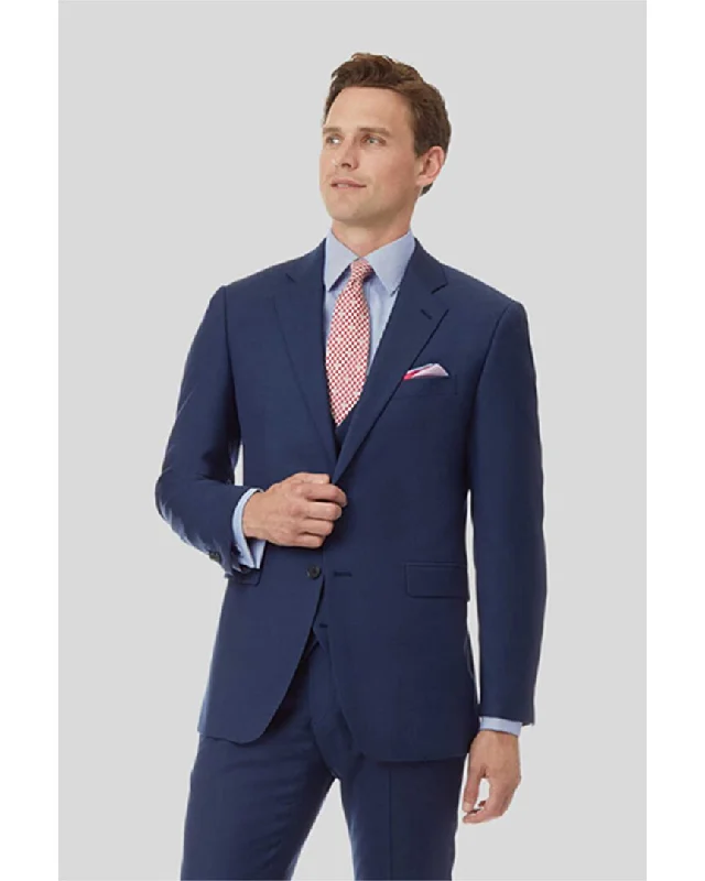 Charles Tyrwhitt Slim Fit Herringbone Wool Jacket