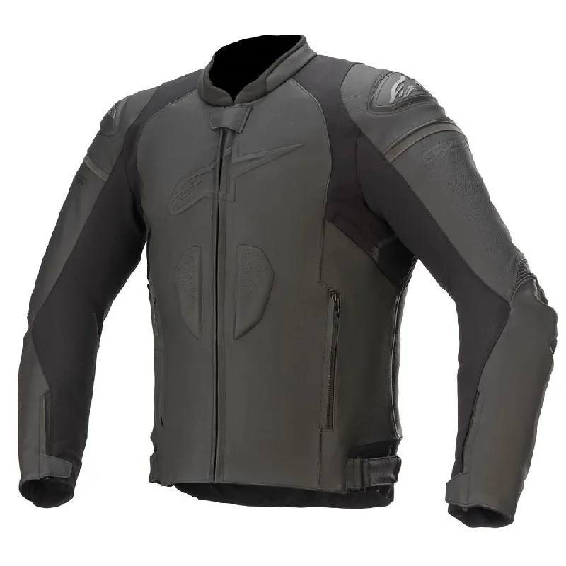 BLOUSON CUIR ALPINESTARS GP PLUS R V3 NOIR