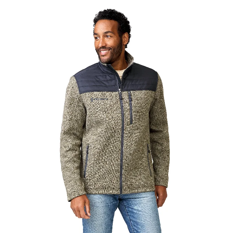 Free Country Men's Frore Sweater Knit Fleece Jacket