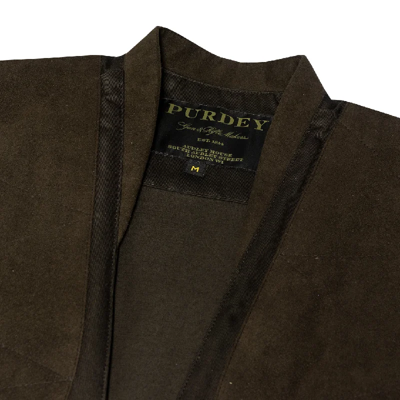 James Purdey Winter Sporting Vest Dark Green