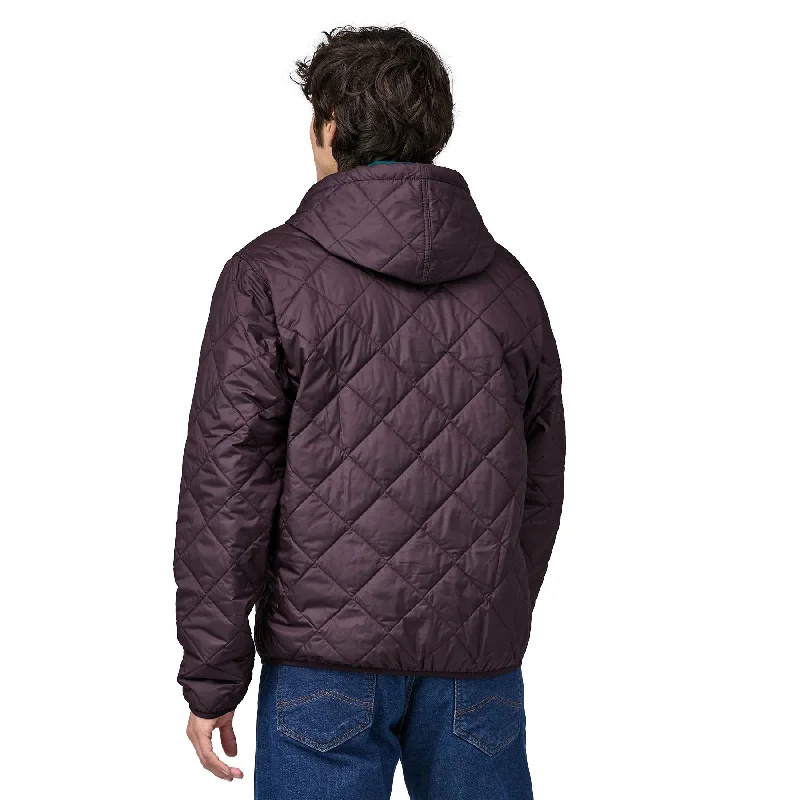 Men's Diamond Quilted Bomber Hoody