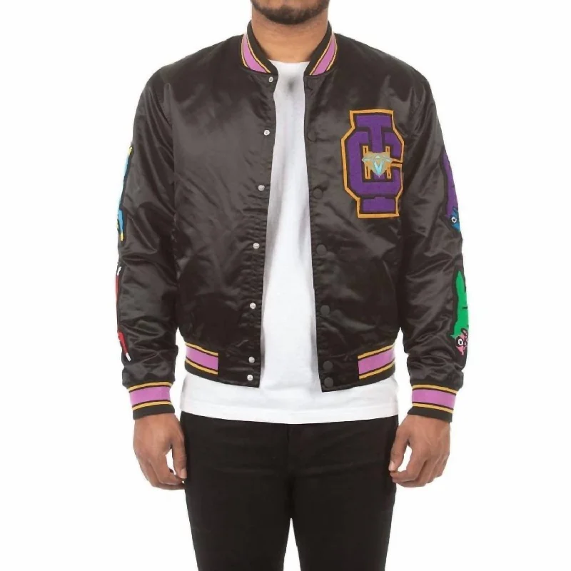 Men's Rashomon Jacket In Black