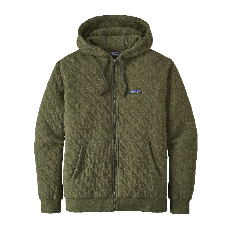 M's Organic Cotton Quilt Hoody