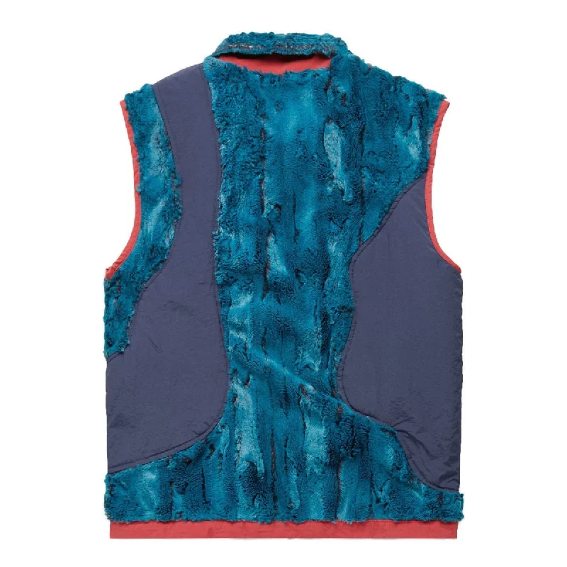 ORGANIC PANELED FUR VEST